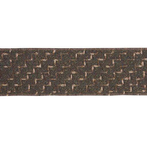 Melrose International Gold Wired Ribbon, Set of 2, Blue - 77524DS