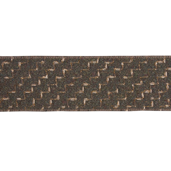 Melrose International Gold Wired Ribbon, Set of 2, Blue - 77524DS