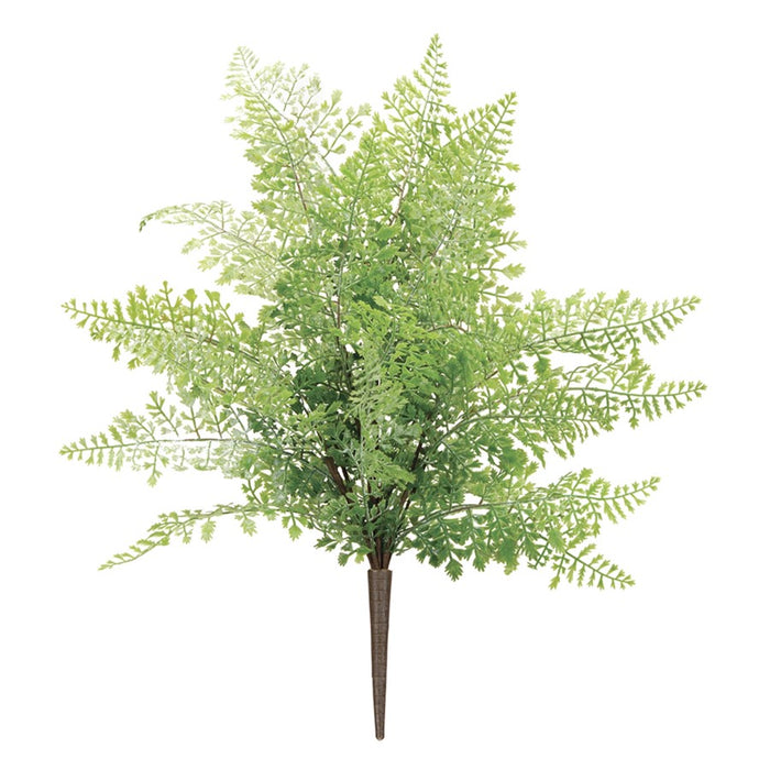Melrose International Maiden Hair Fern Bush, Set of 6, Brown/Green