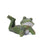 Melrose Lounging Garden Frog Figurine, Set of 3, Green/Grey/Brown
