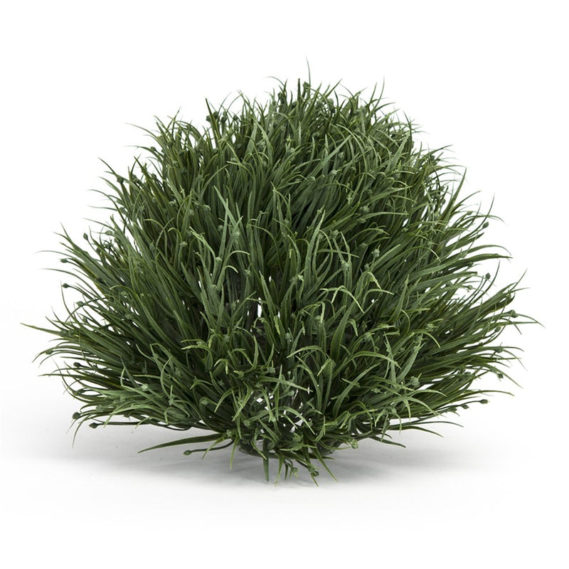 Melrose International Spring Grass Half Orb, Set of 6, Green
