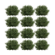 Melrose International Spring Grass Half Orb, Set of 12, Green - 78655DS