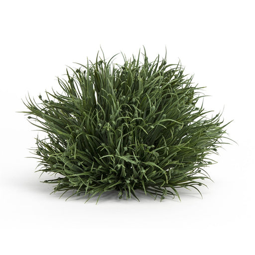 Melrose International Spring Grass Half Orb, Set of 12, Green