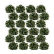Melrose International Spring Grass Half Orb, Set of 24, Green - 78656DS