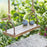 Melrose What a Wonderful World Wood Garden Swing/Metal Handles 23.5"L