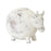 Melrose Weathered Stone Farm Animal Figurine, Set of 3, White