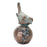 Melrose International Perched Bird on Orb, Set of 2, Bronze/Blue/Brown