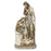 Melrose Holy Family Nativity Scene/Gold 23.25"H, Brown/White/Gold - 80015DS