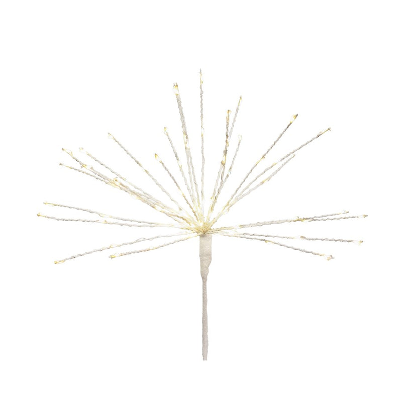 Melrose International LED Starburst Tree Topper 23.5"H, White - 80035DS