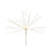 Melrose International LED Starburst Tree Topper 23.5"H, White - 80035DS
