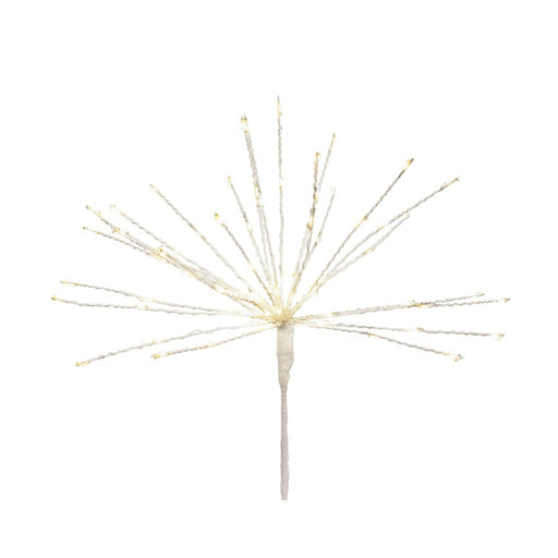 Melrose International LED Starburst Tree Topper 23.5"H, White - 80035DS