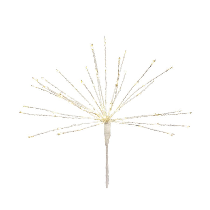 Melrose International LED Starburst Tree Topper 23.5"H, White - 80035DS