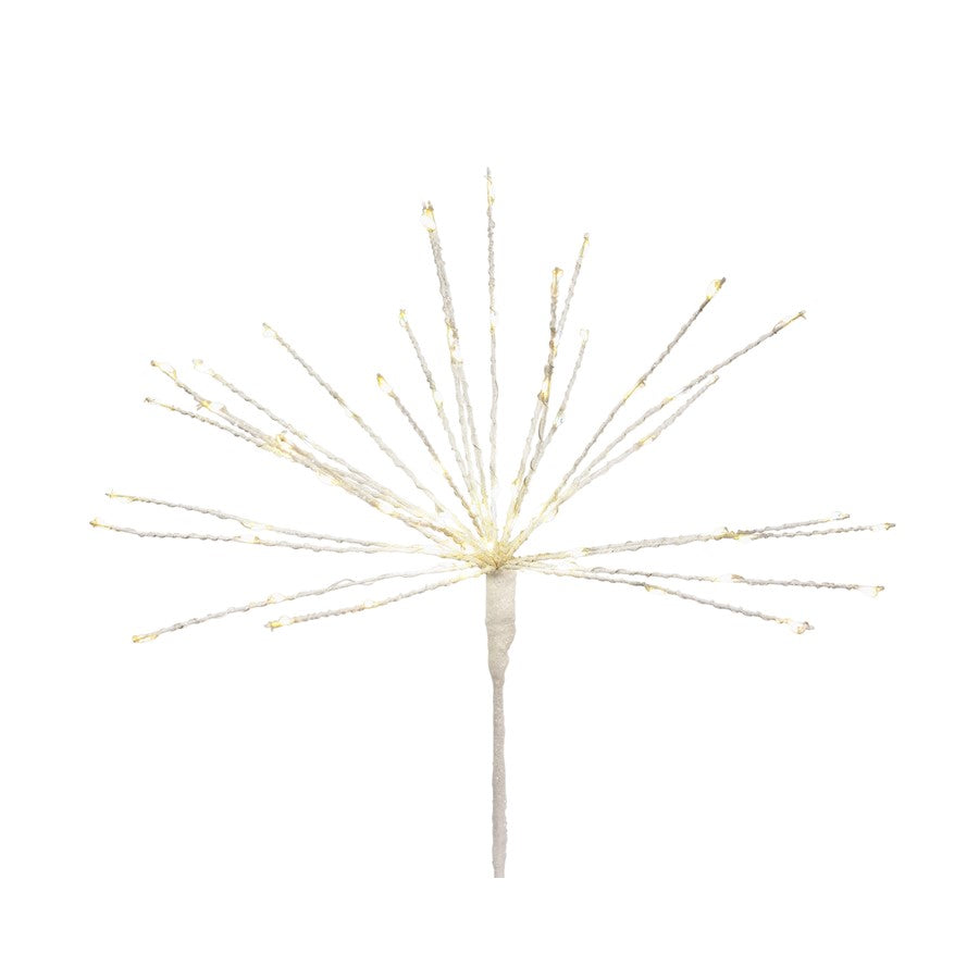 Melrose International LED Starburst Tree Topper 23.5"H, White - 80035DS