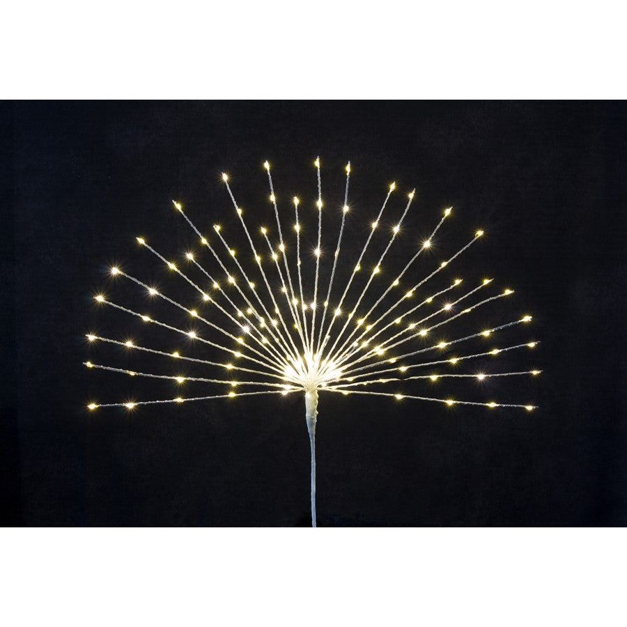 Melrose International LED Starburst Tree Topper 31"H, White - 80037DS