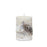 Melrose LED Birch Designer Candle with Remote, Set of 2, Brown/White