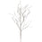 Melrose International Silver Twig Branch, Set of 6, Silver
