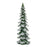 Melrose International Flocked Pine Tree 26"H, Green/White - 80595DS