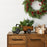 Melrose Vintage Style Metal Pick Up Truck/Wood Bed 18"L, Brown/Green/B