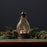 Melrose LED Snow Globe Lantern/Holy Family Nativity Scene 15", Bronze