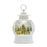 Melrose LED Snow Globe Ball/Woodland Deer Scene 11.5", White/Brown/Red - 80789DS