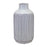 Melrose Rustic Ribbed Terra Cotta Vase 12.25"H, Brown/Beige - 82108DS