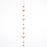 Melrose Iron Bumble Bee Rain Chain 61.5"H, Copper