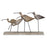 Melrose Wooden Sea Bird Sculpture 13"L, Brown - 82339DS