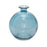 Melrose International Glass Bubble Vase, Set of 2, Blue