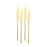 Melrose International Cream Pampas Gass Stem, Set of 4, Beige/Green - 82753DS