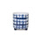Melrose Tie-Dye Design Footed Planter (Set of 2), Blue/White