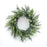 Melrose Mixed Eucalyptus Leaf Foliage Wreath/Twig Accents 29"D, Green - 82849DS