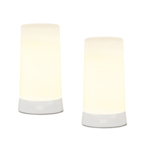 Melrose LED Flickering Light Designer Candle with Remote/Magnet, Set/2 - 82853DS