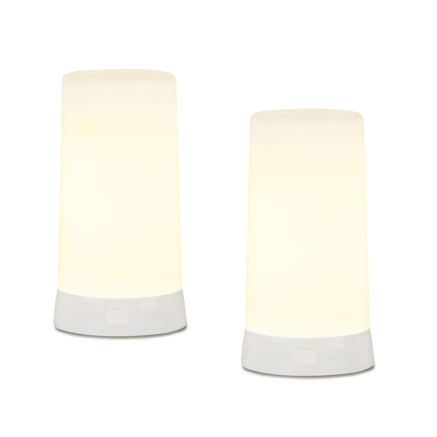 Melrose LED Flickering Light Designer Candle with Remote/Magnet, Set/2 - 82853DS