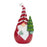 Melrose International Holiday Gnome/Tree/Present, Set of 2, Green/Red