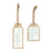 Melrose International Wood Design Pine Branch, Brown/White