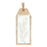 Melrose International Wood Design Pine Branch, Brown/White