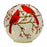 Melrose LED Frosted Cardinal Orb/Berry Branch Design, Set of 3, White