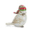 Melrose Winter Bird Figurine/Stocking Hat, Set of 12, White/Green/Red