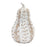 Melrose White Washed Wood Design Pumpk,/Leaf Pattern, Set of 3