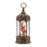 Melrose LED Snow Globe Lantern/Cardinal Bird Branch 13"H, Bronze/Red/G - 83465DS