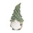 Melrose Terra Cotta Gnome Figurine/Pine Tree Hat, Set/2, Green/Beige