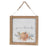 Melrose Wood Beaded Hanging Harvest Grateful Thankful Sentiment