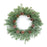 Melrose International Winter Pine Wreath/Pine Cones 24"D, Green/Brown - 83565DS