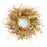 Melrose Mixed Harvest Wreath/Mini Pumpkin, Accents 19.5", Brown - 83686DS