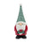 Melrose Stone Holiday Gnome Figurine/Present Accent, Set/2, Green/Red