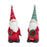 Melrose Holiday Gnome Figurine/Present/Wreath Accent, Set of 2, Green - 83991DS