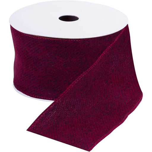 Melrose International Wired Ribbon, Set of 6, Red - 84144DS