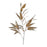 Melrose International Gold Long Blade Eucalyptus Leaf Spray, Set of 6