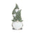 Melrose Stone Holiday Gnome Stack/Pine Tree Hat, Set of 2, Green/White
