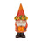 Melrose Harvest Gnome Figurine/Pumpk,/Sunflower, Set/4, Orange/Green